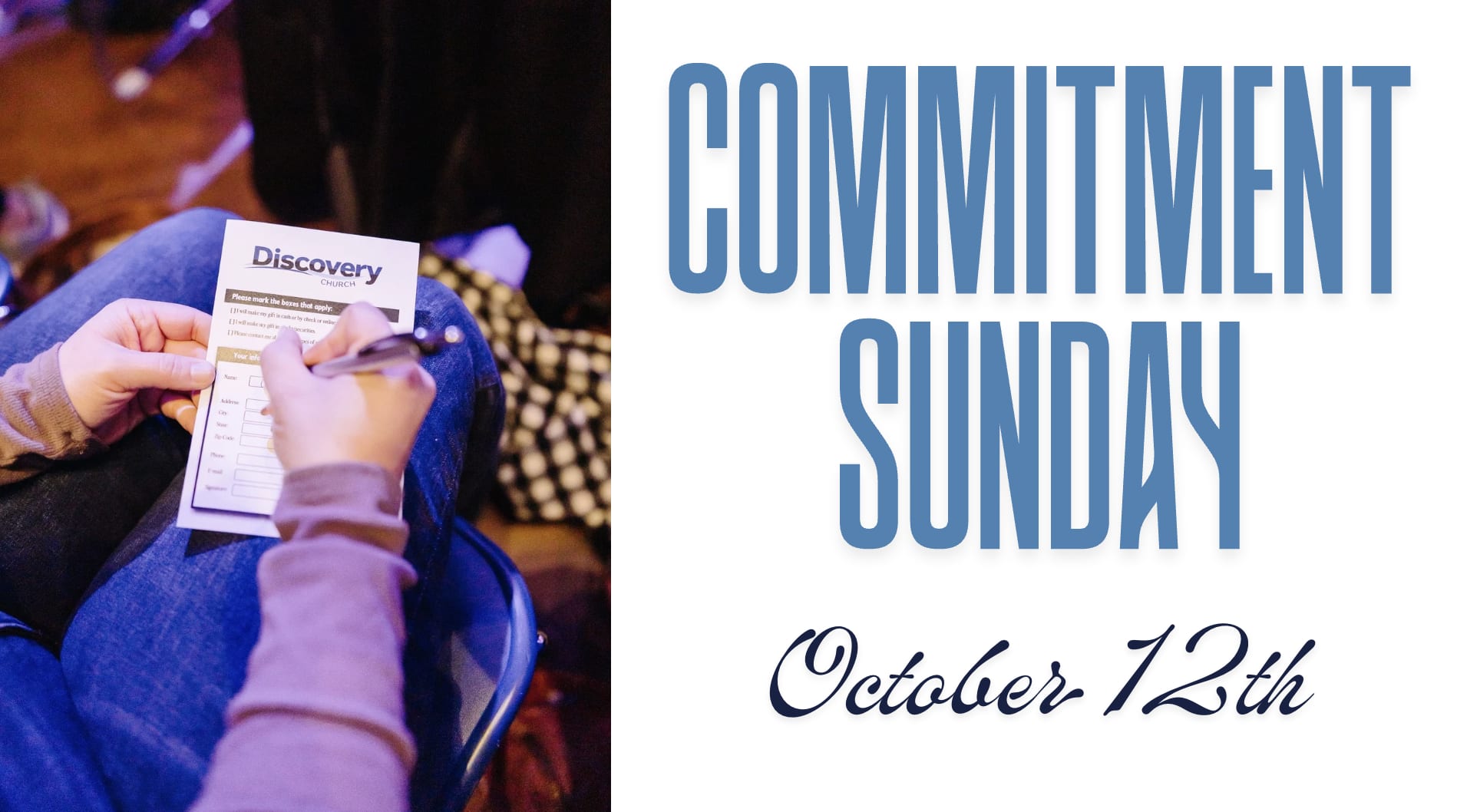 Commitment Sunday
